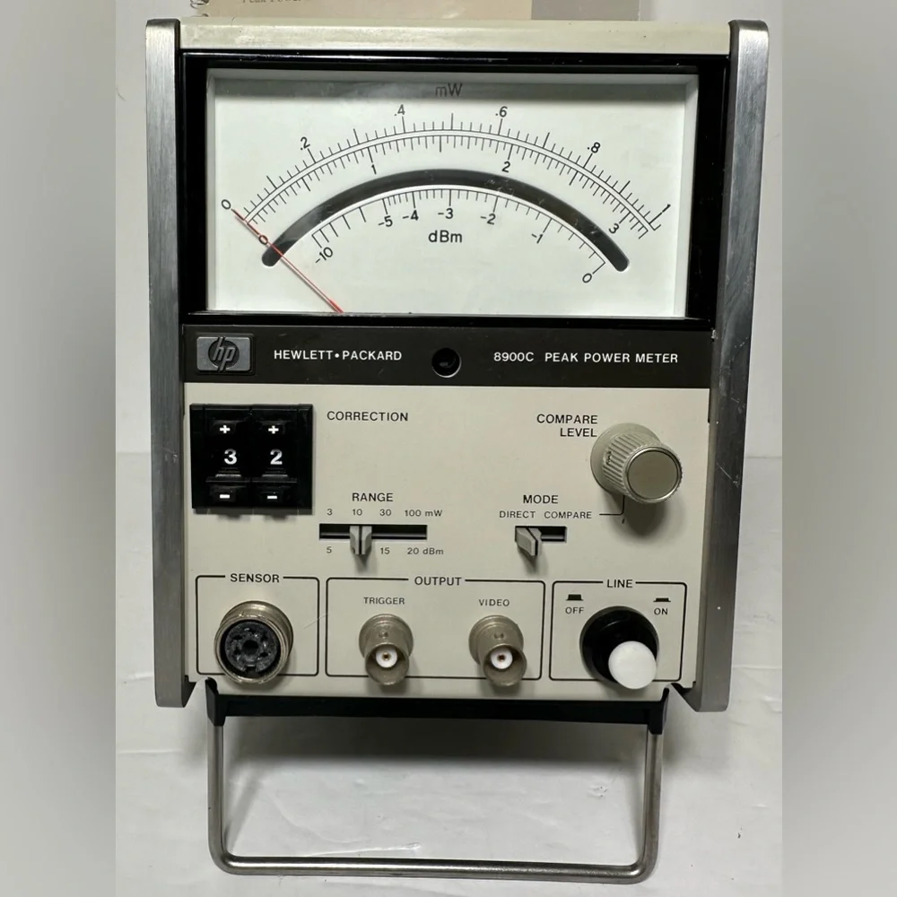 Hewlett-Packard 8900C Peak Power Analog Meter